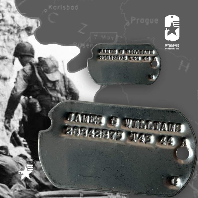 Ražba psích známek DOG TAGS 1943-1944